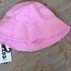 NWT Broner Girls Size 3-6 Years Old Pink Sunhat